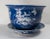 Chinoiserie Early 20th Century Chinese Blue and White Pate-Sur-Pate Jardiniere Planter For Sale - Image 3 of 15