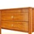 Low Mid Century Four Drawer Console Dresser For Sale In Los Angeles - Image 6 of 9