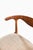 Brown Cowhorn Dining Chairs in Fabric, Oak and Teak attributed to Knud Færch, 1969, Set of 6 For Sale - Image 8 of 9
