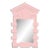 Fleur Home x Aldous Bertram Davenport Mirror in Authentic Pink, 31.75x48 For Sale