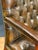 Large Gainsborough Library Armchair of Tufted Leather From England For Sale - Image 11 of 13