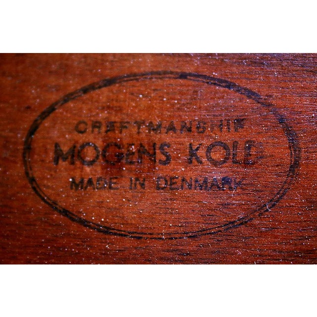 Model 71 Dining Chairs by Arne Hovmand Olsen for Mogens Kold, 1960s, Set of 4 For Sale - Image 4 of 18