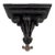 18th Century Anglo Indian Ebonized Mahogany Hanging Wall Bracket Shelf For Sale