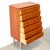 Danish Teak Six Drawer Dresser For Sale - Image 4 of 9