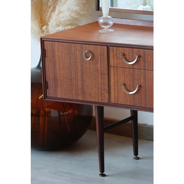 1960s Vintage Teak Dressing Table by Meredew, 1960s For Sale - Image 5 of 18