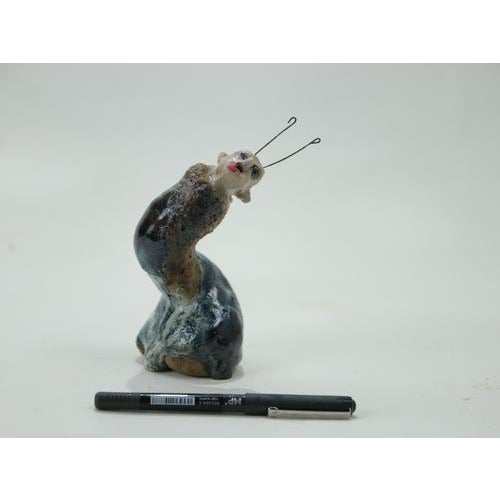 Early 21st Century Óscar Aldonza Torres, Organic Hybrid Sculpture of Human Insect Figure, 2026, Ceramic For Sale - Image 5 of 9