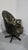 Animal Skin Leather Office Desk Chair, 1920s For Sale - Image 7 of 10
