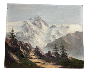 A. Walford, Landscape with Mountain & Forest, 20th Century, Painting