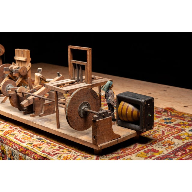 Early 20th Century Mechanical Blacksmith Forge Sideshow Model For Sale - Image 15 of 17