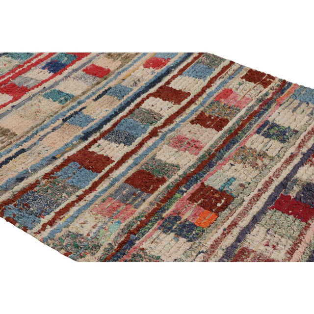 Rug & Kilim 1950s Azilal Moroccan Rug With Polychromatic Patterns by Rug & Kilim For Sale - Image 4 of 7