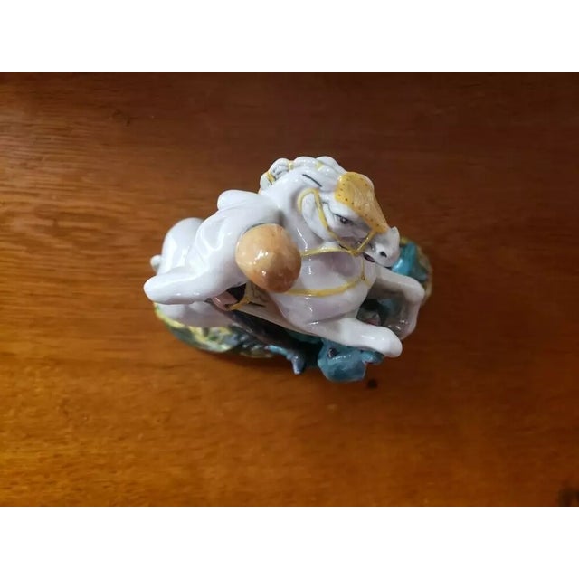Royal Doulton Vintage Royal Doulton St. George Figurine, Signed by Michael Doulton, England For Sale - Image 4 of 6