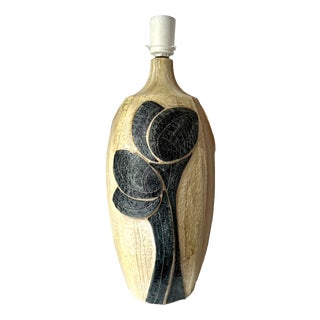 Large Vintage Wall Lamp in Stoneware by Noomi Backhausen for Søholm, 1960s For Sale