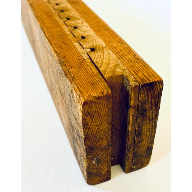 1940s Rustic German Mini Cigar Mold For Sale - Image 5 of 6