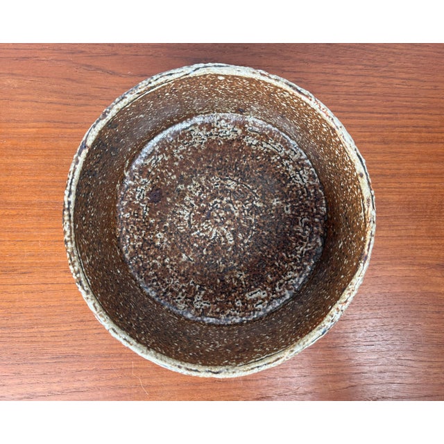 Mid-Century Modern Danish Studio Pottery Bowl by Ivan Weiss for Royal Copenhagen, 1960s For Sale - Image 13 of 16