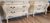 Wood Late 20th Century Grand French Provincial Cream Bombé Commodes, Pair For Sale - Image 7 of 16