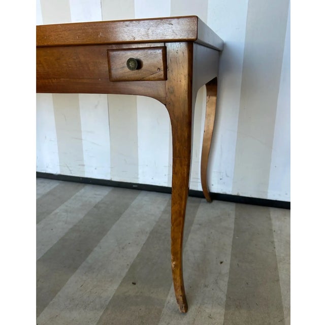 Wood Fine 18th Century French Games Table With Removable Leathertop Writing Desk For Sale - Image 7 of 12