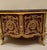 Rococo 1960s French Louis XV Style Ormolu-Mounted Bombe Commode with Marble Top Exquisite Marquetry Chest For Sale - Image 3 of 4