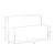 Transitional Slipcover for Stoffer Home x Cloth & Company for Lindy Slipcover Dining Banquette in Francie Floral Flint For Sale - Image 3 of 7
