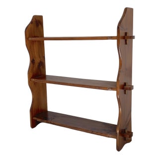 Vintage Wall Shelf, 1950s For Sale