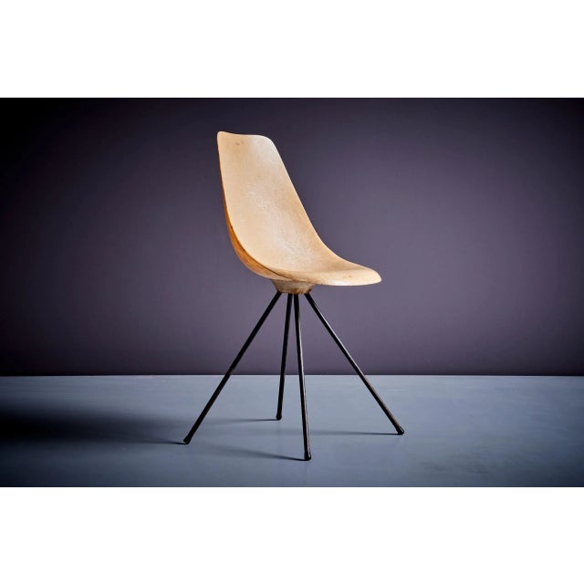 Jean-René Picard for S.E.T.A Fiberglass Chair, 1950s. This piece is attributed to the mentioned designer/maker. It has no...