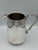 Neoclassical Early 20th Century Edwardian Silver Plate Creamer Jug With Scroll Handle For Sale - Image 3 of 7