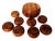 1960s Digsmed Staved Teak Wood Bowls, Set of 9 For Sale - Image 9 of 11