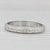 Art Deco 1920s Art Deco Wheat Etched Band 18k White Gold Size 11.25 Wedding Ring For Sale - Image 3 of 8