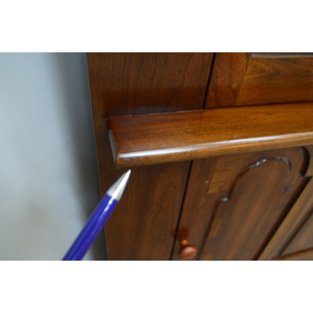 Stickley Cherry Corner Cabinet For Sale - Image 10 of 10