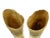 Mid 20th Century Decorative Natural Horn on Wooden Bases- Set of 2 For Sale - Image 9 of 12