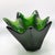 Blenko Mid-Century Modern Blenko Emerald Green 7 Point Star Bowl – With Original Label For Sale - Image 4 of 15
