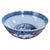 Antique Qing Chinese Blue and White Underglaze Porcelain Bowl, 1870 For Sale - Image 9 of 9
