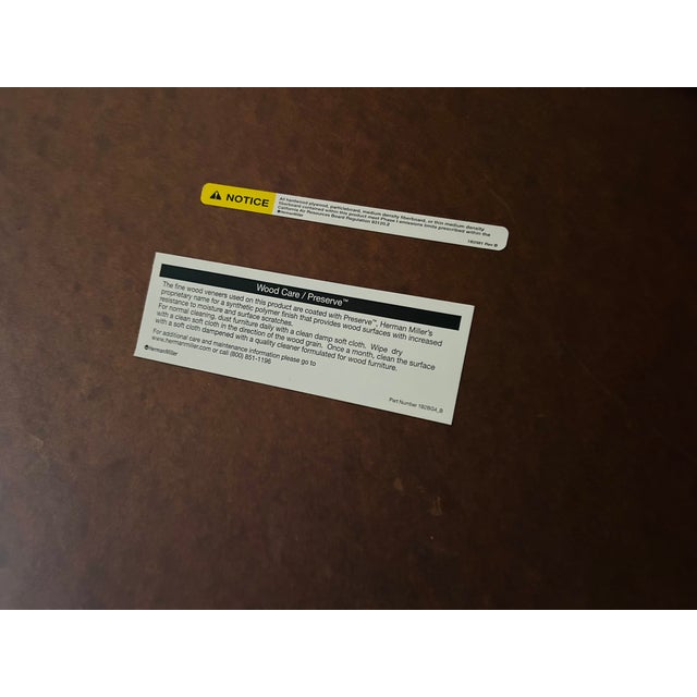 Eames Round Table by Charles & Ray Eames for Herman Miller – Mid-Century Modern Bistro Table With Contract Base For Sale - Image 11 of 12