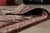 Traditional 8x10 Lila Chic Red Floral Traditional Hand Knotted Wool Carpet Rug For Sale - Image 3 of 5