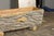 Rustic Pair of Faux Bois Midcentury Trough Shaped Concrete Planters, circa 1930 For Sale - Image 12 of 12