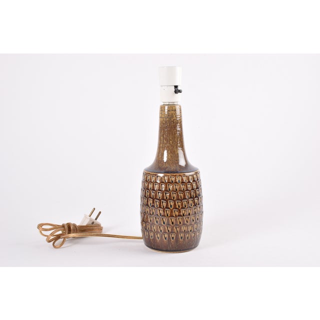1960s Danish Modern Ceramic Table Lamp from Søholm, 1960s For Sale - Image 5 of 12