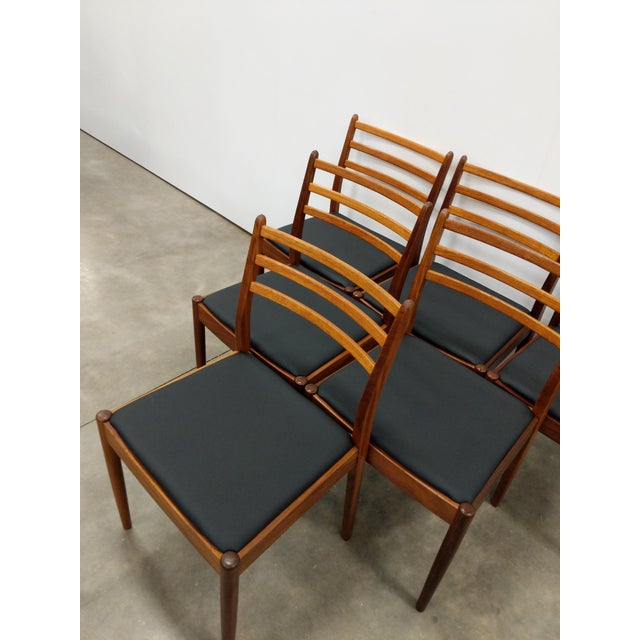 Set of 6 Vintage Mid Century Modern Dining Chairs by G Plan For Sale In New York - Image 6 of 10
