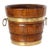 English Banded Oak Bucket/Planter For Sale