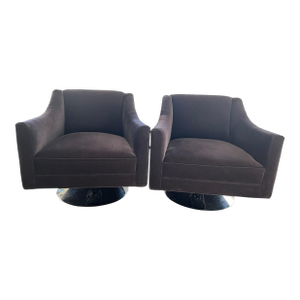 Mitchell Gold + Bob Williams Swivel Cara Chairs
