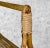 Vintage Boho Coastal Rattan Wicker Sculptural Wine Bottle Rack Holder For Sale - Image 12 of 13