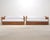 Contemporary Pair of Michael Taylor Style Organic Modern Wicker Rattan Sofas For Sale - Image 3 of 18