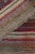 Textile Handwoven Vintage Turkish Kilim Rug in Polychromatic Striped Pattern For Sale - Image 7 of 7