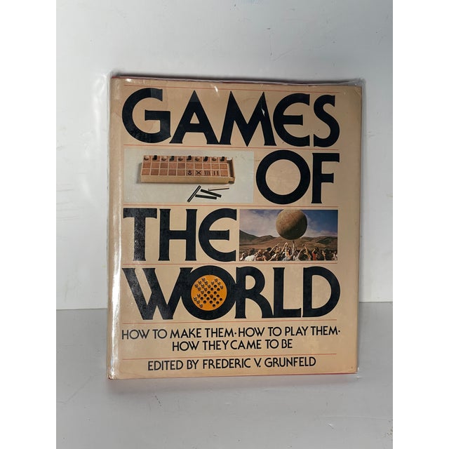 Boho Chic Games of the World Vintage Coffee Book For Sale - Image 3 of 11