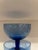 1970s Cobalt Blue Glasses - Set of 3 For Sale - Image 9 of 10