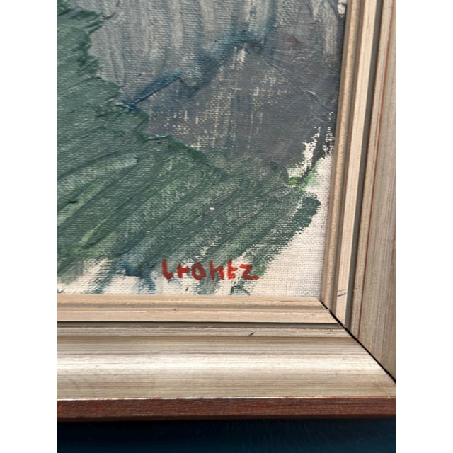 Bengt Crantz, Swedish Landscape, 20th Century, Oil on Canvas For Sale - Image 7 of 16