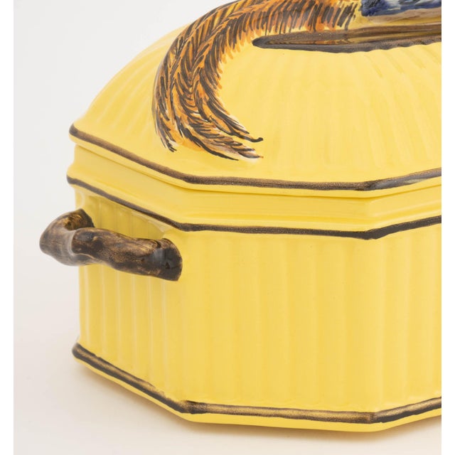 Tiffany and Co. Tiffany & Co. French Ceramic Pheasant Motif Tureen For Sale - Image 4 of 8