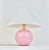 Rosé Pastel Polka Dot Sphere Table Lamp in Ceramic & Brass from Studio Paf Milano, 1970s For Sale - Image 6 of 18