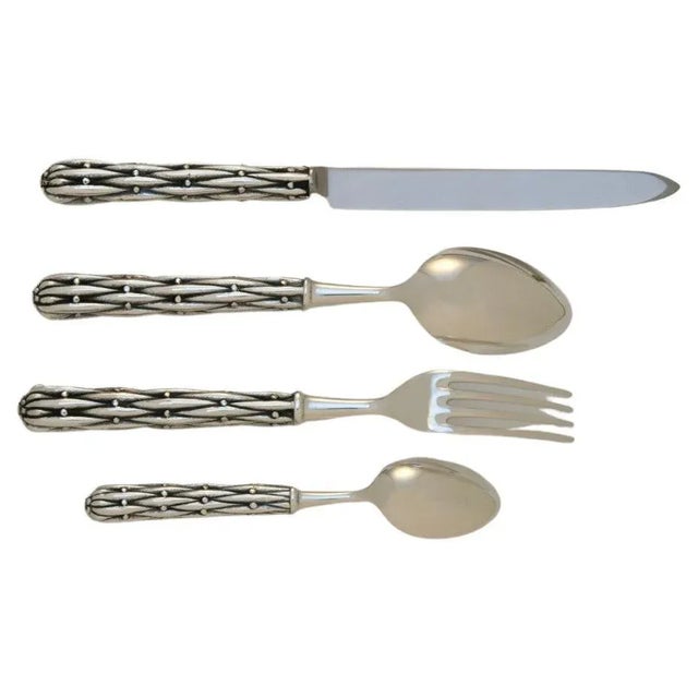 Silver Utensils by Richard Lauret, Set of 4 For Sale - Image 13 of 13