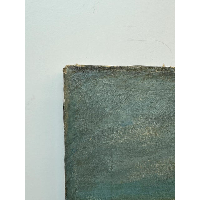 Landscape With Temple Ruins and Figures 19th century possibly signed lower right oil on canvas 31x40