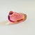 Pink Vintage Iridescent Pink Art Glass Shell Paperweight For Sale - Image 8 of 8