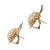 Contemporary Verdura Vintage Pineapple Diamond Platinum & Yellow Gold Earrings, Pair For Sale - Image 3 of 14